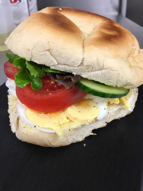 Lancashire Muffin - Free Range Sliced Egg Salad