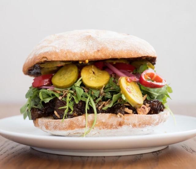 Chefs Very Slow Cooked BBQ Brisket Sour Dough Sandwich - FRIDAY DELIVERY