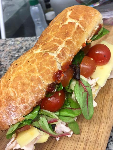 Customer Inspired Special Chicken, Bacon & Cheddar Cheese Baguette