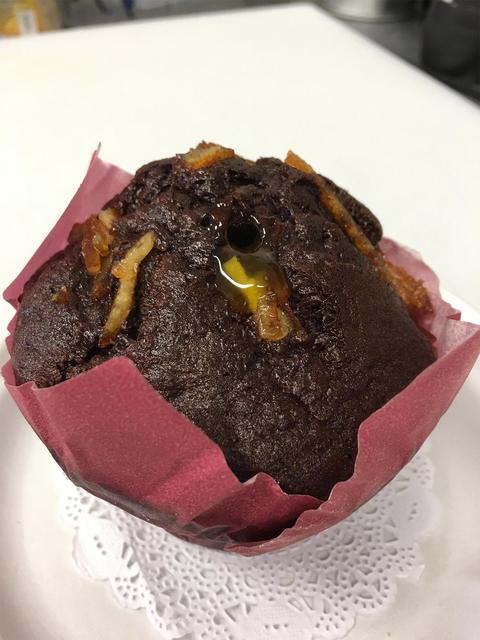 NEW - American Style Chocolate Orange Filled Muffin
