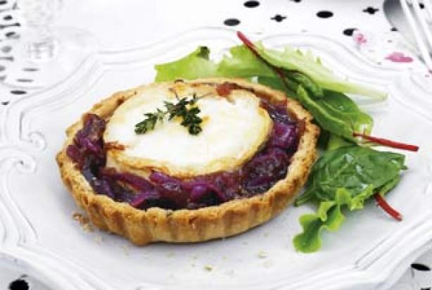 Eight - Mini Tarts - Goats Cheese, Red Onion Chutney & Walnut