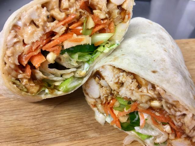 Fully Loaded Hoisin Chicken Wrap Special