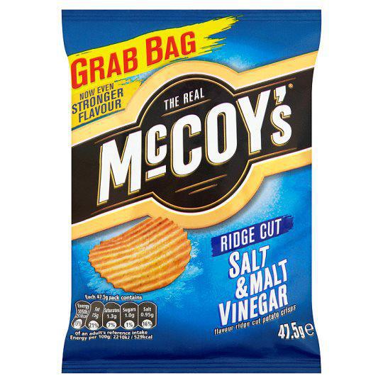 McCoys Salt & Malt Vinegar 45g