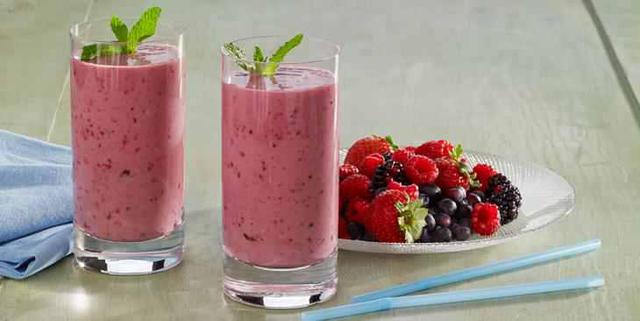 Mixed Fruits - Morello Cherries, Blackberries, Strawberries, Raspberries, Blackcurrant, Redcurrant Smoothie