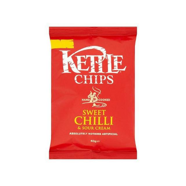 Kettle Sweet Chilli & Sour Cream Hand Cooked Crisps 40g