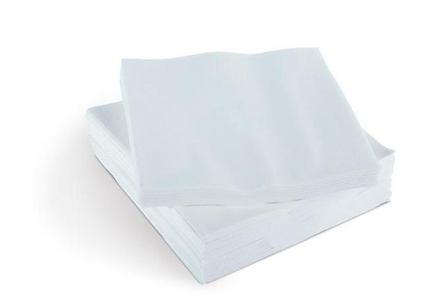 Pack = 10 X High Quality White 3-Ply Napkin