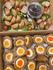 Homemade Scotch Eggs & Mini Pork Pies. Served with Branston Pickle. (Serves approx. 6)