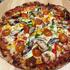 Homemade Vegetarian Stone Baked Pizza Platter - Mixed vegetable (8 Portions)